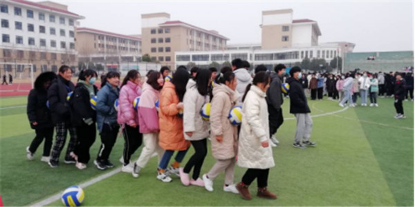 淮南市職業教育中心“慶元旦、迎新年”趣味運動會圓滿落幕